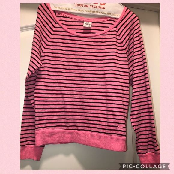PINK Victoria's Secret Tops - PINK Victoria’s Secret Long Sleeve Tee